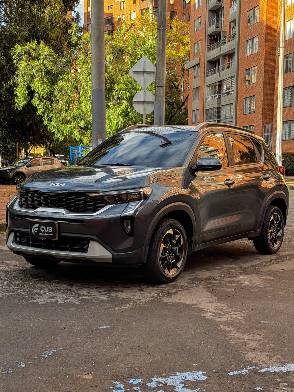 Kia Sonet FL Vibrant 2025 gris en venta en Bogotá