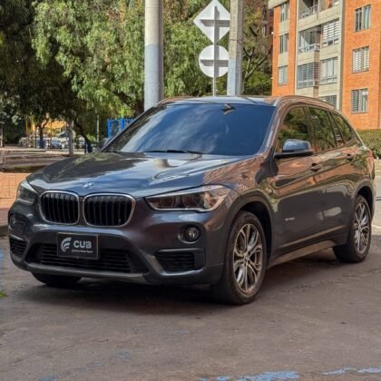 BMW X1 sDrive20i 2017 gris metalizado en venta en Bogotá