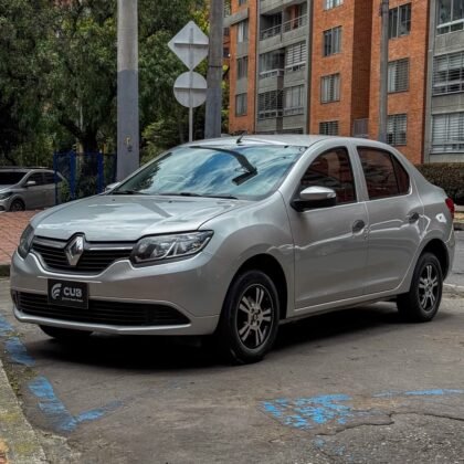 Renault Logan automático 2020 Gris Estrella en venta en Bogotá