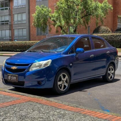 Chevrolet Sail LS 2017 color Azul Noruega en venta en Bogotá