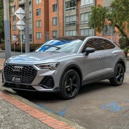 Audi Q3 Sportback 35 TFSI 2022 color Plata Florete Metalizado en venta en Bogotá